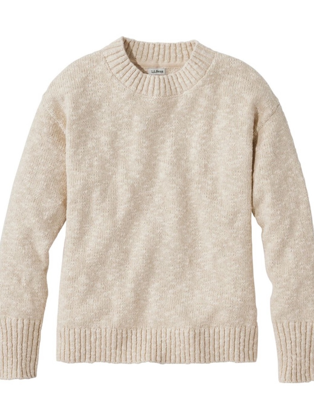L.L. Bean Women's Cotton Ragg Sweater, Crewneck